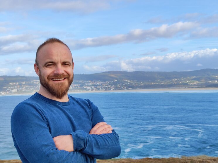 André Rodríguez, candidato do BNG en Valdoviño