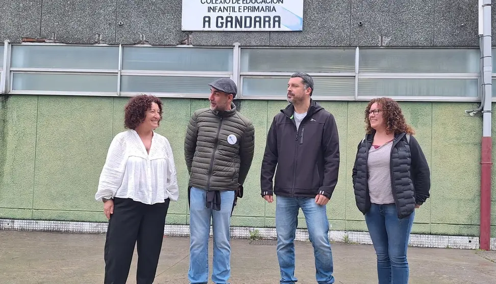 nar&oacute;n visita ao  ceip da G&aacute;ndara coa anpa