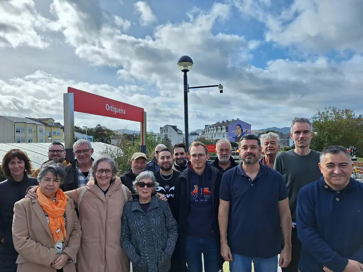 representantes do BNG no Ortegal
