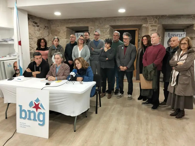 rolda de prensa BNG- Foro polo Ferrocarril