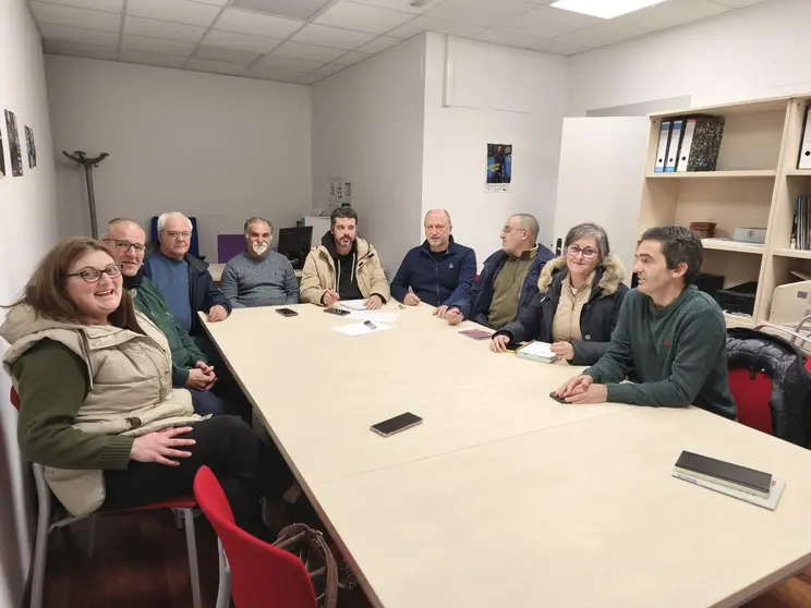 reuni&oacute;n coa confrar&iacute;a de mugardos