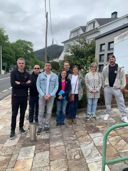 reuni&oacute;n en Ortigueira de membros do BNG