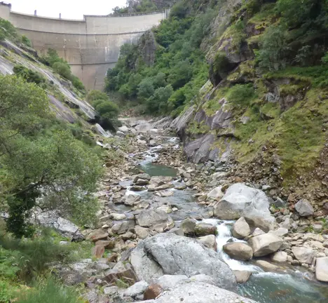 Estado do R&iacute;o Eume no encoro