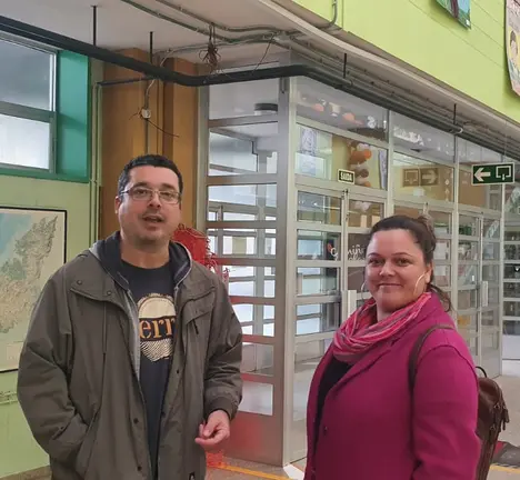 Mon Fern&aacute;ndez e Olaia Ledo