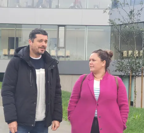 Mon Fern&aacute;ndez e Olaia Ledo