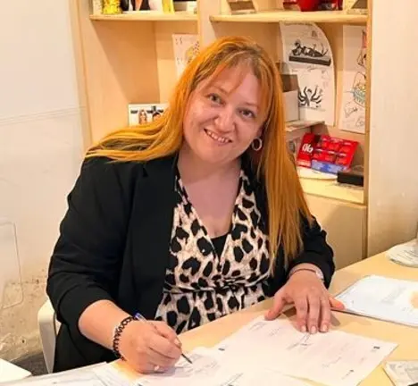 Isabel Golpe Montero. Candidata BNG Vilarmaior