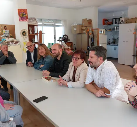 Encontro do BNG coa Asociaci&oacute;n de Mulleres Cabanas Rural