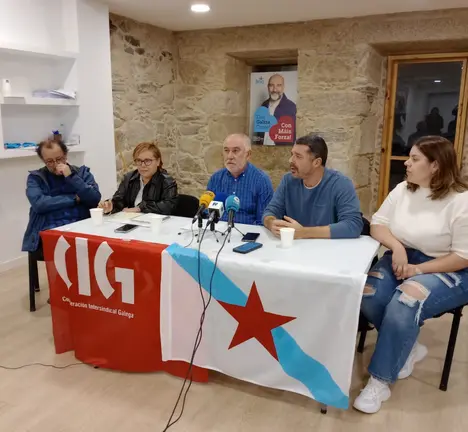 Rolda de prensa CIG e BNG