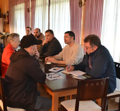 reuni&oacute;n sobre as Fragas do Eume