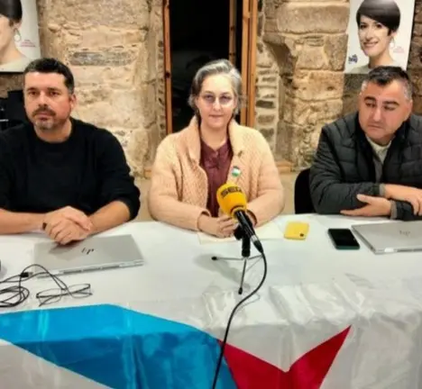 Mon Fern&aacute;ndez, Pilar Lozano e X.M. Golpe