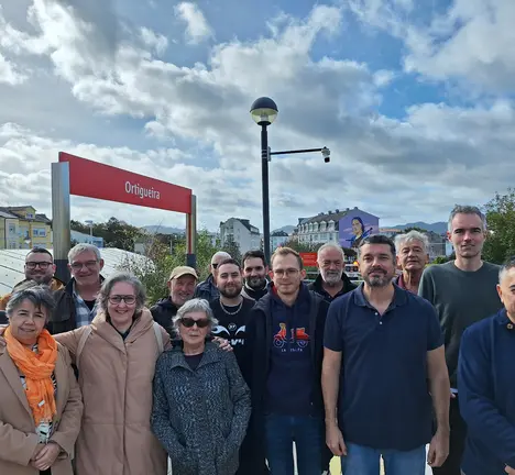 representantes do BNG no Ortegal