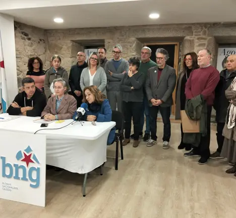 rolda de prensa BNG- Foro polo Ferrocarril