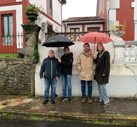 presentaci&oacute;n das enmendas aos orzamentos da Xunta, Mugardos.