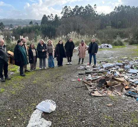 visita de Ana Miranda a Cabanas