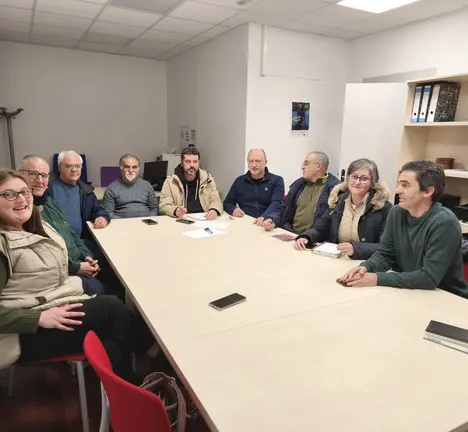 reuni&oacute;n coa confrar&iacute;a de mugardos